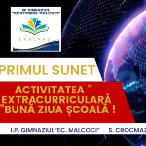 Activitatea extracurriculară ”Bună ziua școală!”
