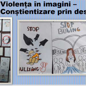 Violența în imagini – Conștientizare prin desen